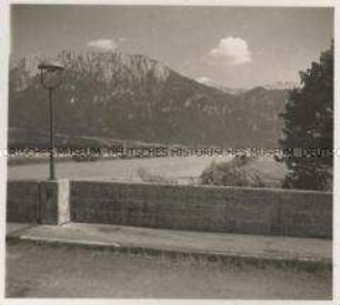 Oberaudorf, Innbrücke und Kaisergebirge