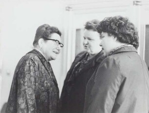 Wilhelmine Schirmer-Pröscher, Alterspräsidentin der Volkskammer