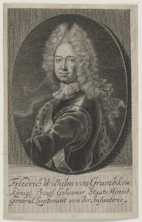 Bildnis des Friedrich Wilhelm von Grumbkow