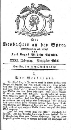 40. Stueck, 1. Oktober 1832