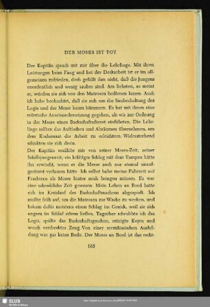 Der Moses Ist Tot