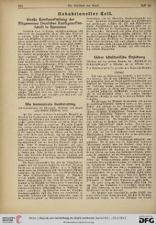 Ueber künstlerische Erziehung, 2