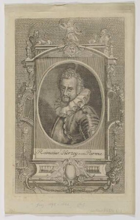 Bildnis des Rainutius Herzog zu Parma