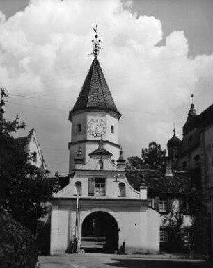 Bad Schussenried. Kloster Schussenried. Torturm (nach 1752)