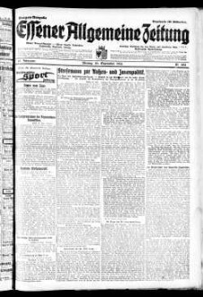 Essener allgemeine Zeitung. 1918-1943