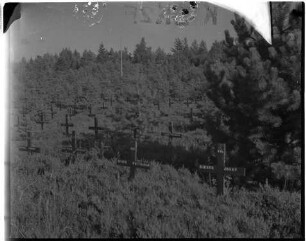 Deutscher Kriegerfriedhof Bärenstall, Vogesen. Sommer 1941