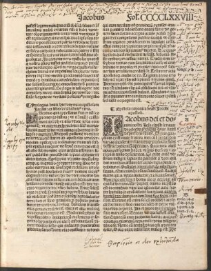 Epistola canonica beati Iacobi apostoli.