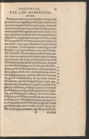 Cap. 2. De Moderatione vocis.
