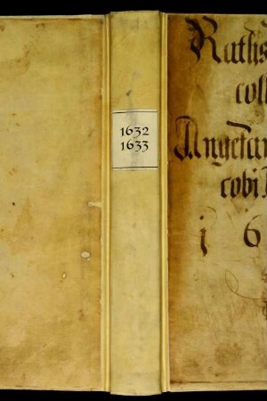 Ratsprotokolle, 1632 Juli 31. - 1633 Juli 18.