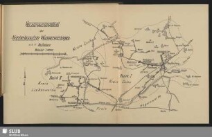 Versorgungsgebiet der Niederlausitzer Wasserwerksges. m.b.H. Senftenberg