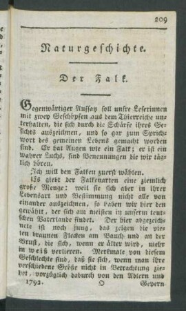 Naturgeschichte