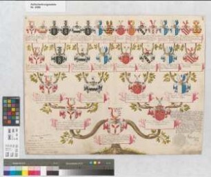 Proband: Romberg, Gisbert Christian Friedrich von; Vater: Romberg, Caspar Adolph von; Mutter: Diepenbrock, Louisa Elisabeth Friederika von: Münster, Fbstm, Ritterschaft