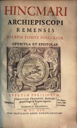 Opera : duos in tomos digesta, 2