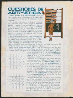 Cuestiones de aritmética