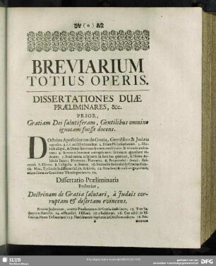 Breviarium Totius Operis