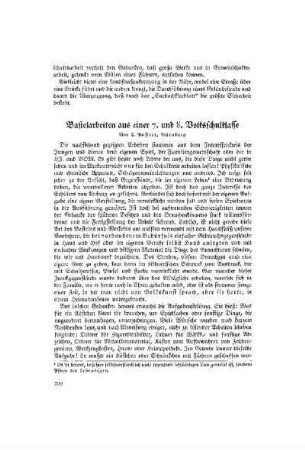 Bastelarbeiten aus einer 7. und 8. Volksschulklasse