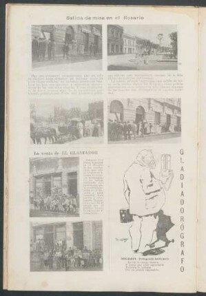 Gladiadorógrafo - Soldati, fotógrafo-boticario - [Dibujo]