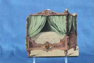 Wilhelm Bendow / Papiertheater / Kulisse / Himmelbett