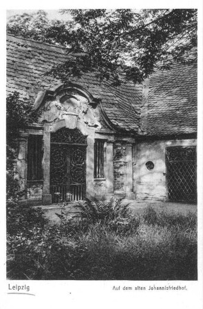 Leipzig: auf dem alten Johannisfriedhof