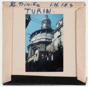 Turin: Santissima Trinità (Foto 1944)