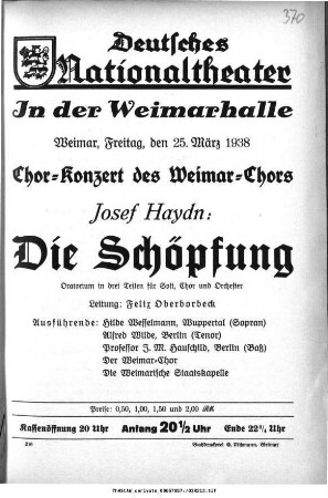 Die Schöpfung