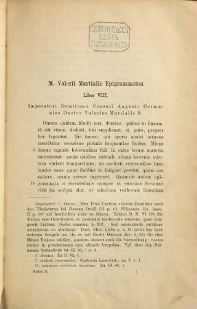 M. Valerii Martialis Epigrammaton libri. II