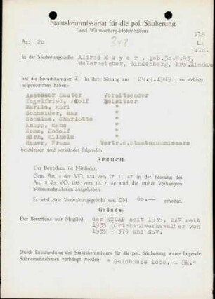Mayer, Alfred
