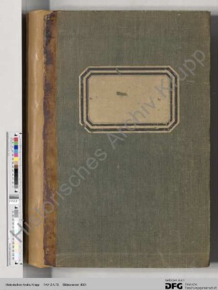 Kommissionsbuch von 1836 bis 1841 (mit Register)