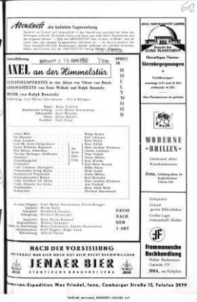 Axel an der Himmelstür