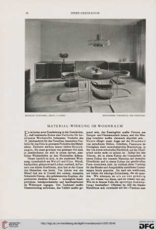 Material-Wirkung im Wohnraum, [1]