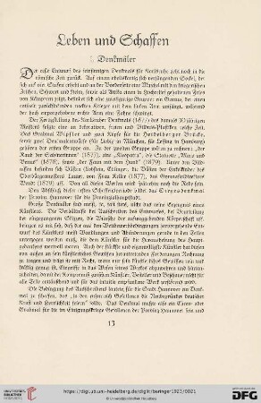 Leben und Schaffen