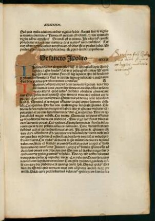 CXIII. De sancto Ipolito - CXIIII. De assumptione beate marie virgis