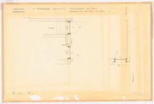 Reichsluftfahrtministerium, Berlin: Saalbau, Ehren-/Festsaal (Türen): Grundriss [1:50]