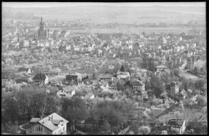 Radebeul. Blick auf Radebeul