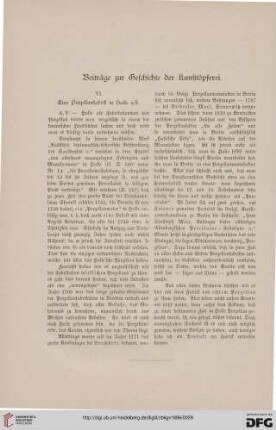 Beiträge zur Geschichte der Kunsttöpferei, [6]: Eine Porzellanfabrik in Halle a/S.