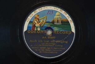 Auch ich war ein Jüngling : Lied des Stadinger aus "Der Waffenschmied" / (Lortzing)