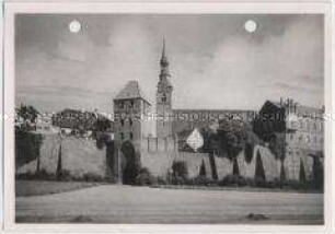 Tangermünde, Roßfurt und Kirche St. Stephan