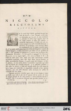 Niccolo Ricciolini pittore