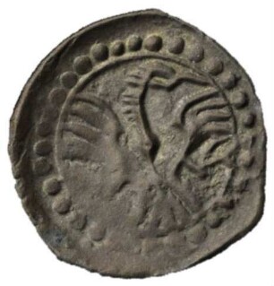 Fundmünze, Pfennig (Schüsselpfennig), Anfang des 17. Jh.