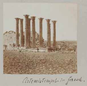 Artemistempel Gerasch [Djerasch, Dscherasch, Gerasa].