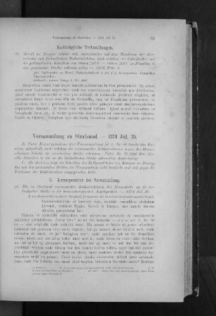 Versammlung zu Stralsund. - 1374 Jul. 25.