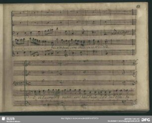 Recitativo: E se d'esempio i vostri cori