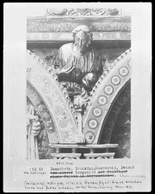 Dreikönigenschrein — Davidseite — Tugendallegorien — Tugendallegorie