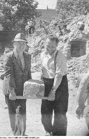 Dresden, Neustadt, Alaunplatz, September 1954