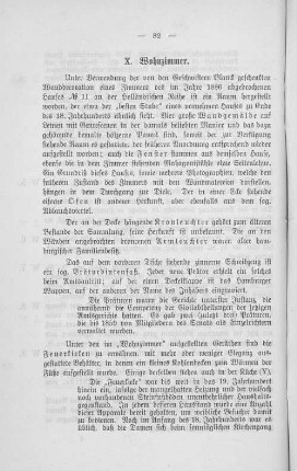 X. Wohnzimmer.