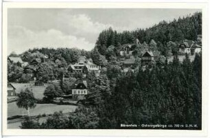 Bärenfels. Blick von Schönfeld