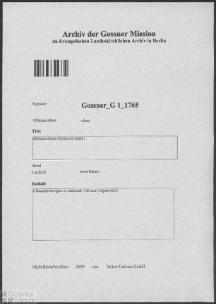 Willibald-Alexis-Straße 43 (WAX)