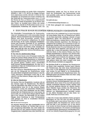 8. Zur Frage einer rezenten periglazialen Höhenstufe