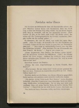 Kordulas reiche Beute