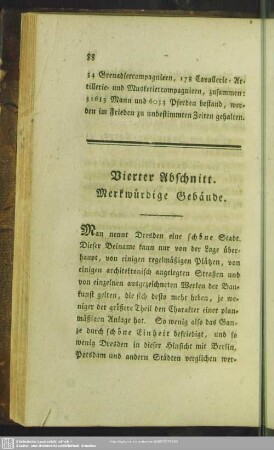 Vierter Abschnitt. Merkwürdige Gedäude